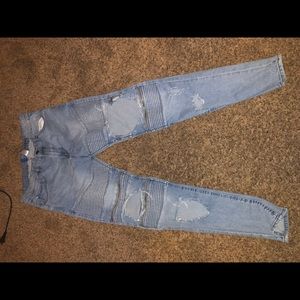 Custom cut jeans
